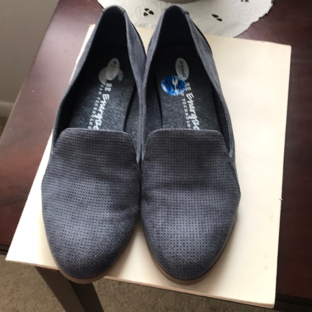 Slip on Dr. Scholl shoes.